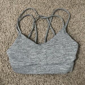 Old Navy Active Gray Strappy Sports Bra Sz XS